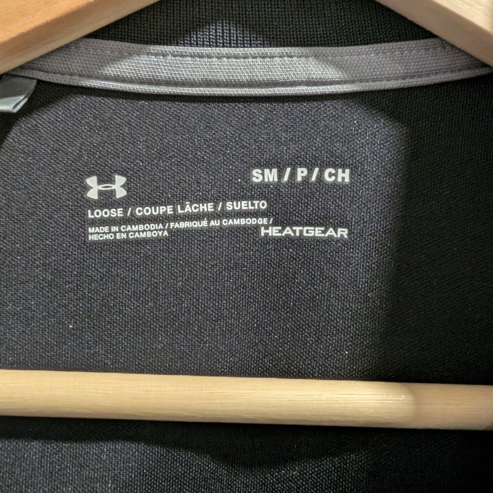 Under Armour Men's Polo Shirt in Black - Picture 2 of 2